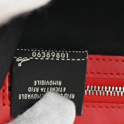 Shop Fendi Bag Bugs Black Leather Wallet  ()