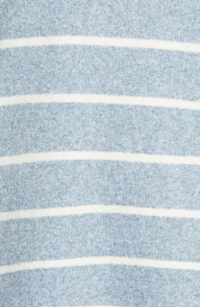 Shop Vero Moda Curve Doffy Stripe Long Sleeve Recycled Blend Sweater Dress In China Blue Stripes B