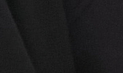 Topshop Brushed Bomber Jacket With Snaps In Black In Black