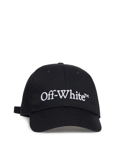 Shop Off-white Drill Logo Baseball Cap Black White