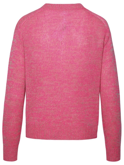 Shop 360cashmere 360 Cashmere 'michelle' Cashmere Fuchsia Sweater In Pink