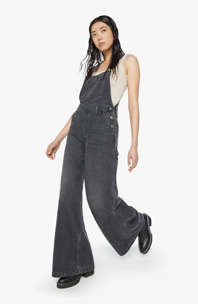 Shop Mother Snacks! The Sugar Cone Wide Leg Overalls In I Take My Coffee Black