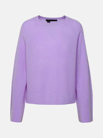 Shop 360cashmere 'sophie' Lilac Cashmere Sweater In Liliac