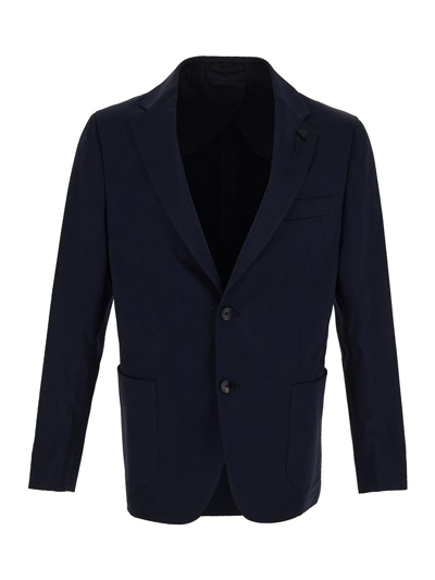 Shop Lardini Classic Suit In Blue