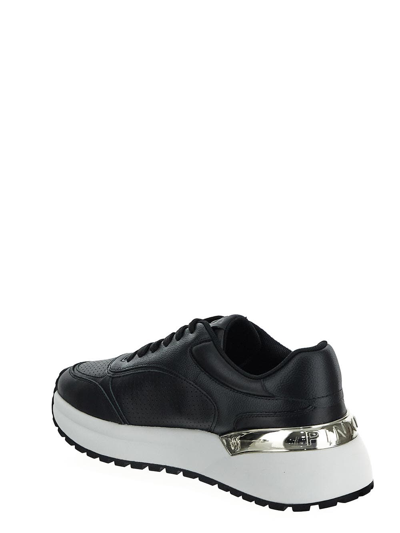 Shop Pinko Gem Sneakers In Black