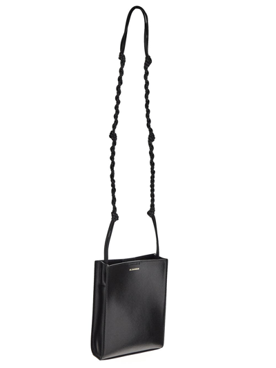 Shop Jil Sander Tangle Small Crossbody Bag In Black