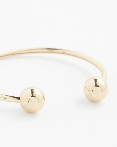 Shop Chico's Gold Tone Flex Cuff Bracelet |