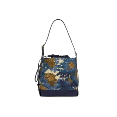 Shop Inoui Fontainebleau Bucket Bag In Blue