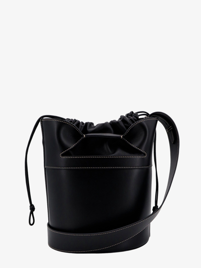 Shop Alexander Mcqueen Woman Bucket Bag Woman Black Bucket Bags