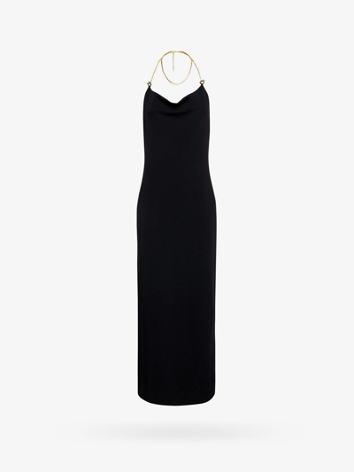 Shop Bottega Veneta Woman Dress Woman Black Dresses