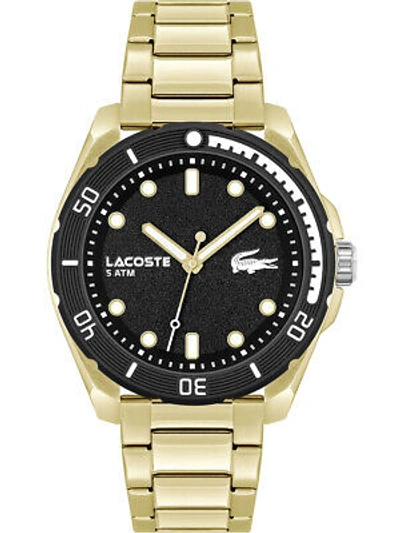 Pre-owned Lacoste 2011287 Finn Mens Watch 44mm 5atm