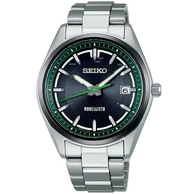 Pre-owned Seiko Selection Modellista Special Edition Sbtm331 Radio Solar Watch Men's