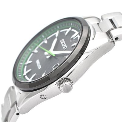 Pre-owned Seiko Selection Modellista Special Edition Sbtm331 Radio Solar Watch Men's