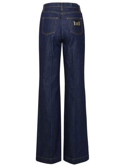 Shop Dolce & Gabbana Woman Jeans  Zampa In Blue