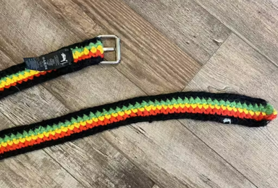 Pre-owned Stussy Stüssy & Denim Tears Belt In Multicolor