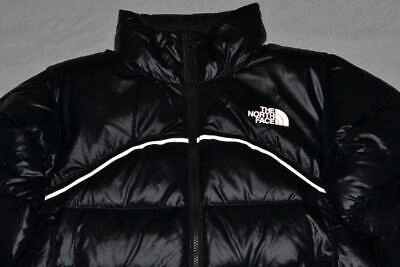 Pre-owned The North Face Authentic  Womens 2000 Retro Nuptse Jacket Shiny Black All Sizes