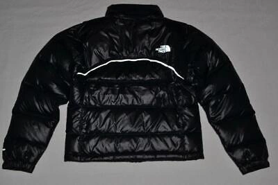 Pre-owned The North Face Authentic  Womens 2000 Retro Nuptse Jacket Shiny Black All Sizes
