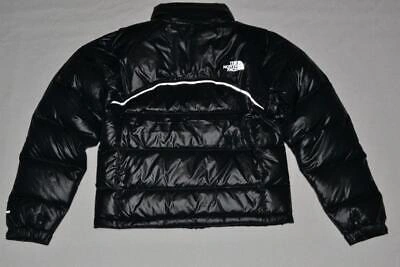 Pre-owned The North Face Authentic  Womens 2000 Retro Nuptse Jacket Shiny Black All Sizes