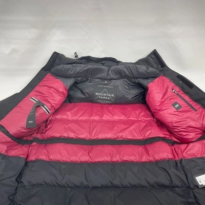 Pre-owned Hugo Boss Men's Demos Regular-fit Parka In Black