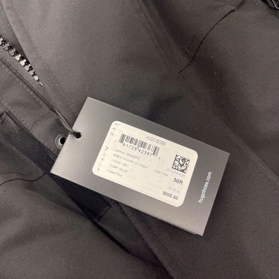 Pre-owned Hugo Boss Men's Demos Regular-fit Parka In Black