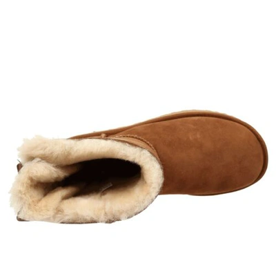 Pre-owned Ugg [1016225-che] Womens  Bailey Bow Ii In Brown