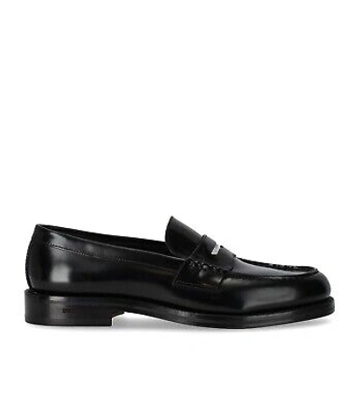 Pre-owned Dsquared2 Beau Black Loafer Man