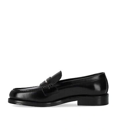 Pre-owned Dsquared2 Beau Black Loafer Man