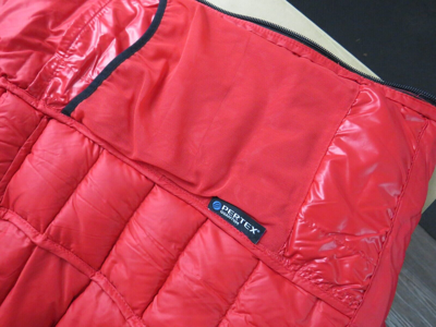 Pre-owned The North Face Womens  Summit Breithorn 800-down Full Zip Insulated Jacket - Red In Tnf Red