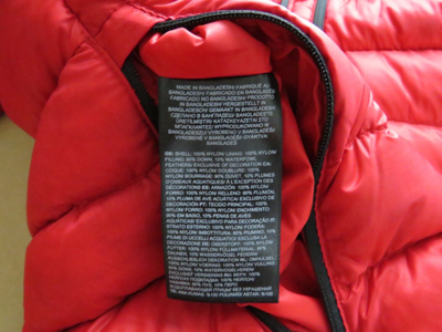 Pre-owned The North Face Womens  Summit Breithorn 800-down Full Zip Insulated Jacket - Red In Tnf Red