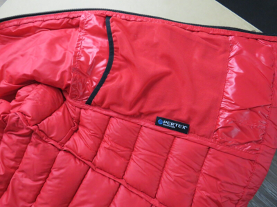 Pre-owned The North Face Womens  Summit Breithorn 800-down Hoodie Insulated Jacket - Red In Tnf Red