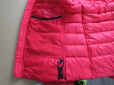 Pre-owned The North Face Womens  Summit Breithorn 800-down Hoodie Insulated Jacket - Red In Tnf Red