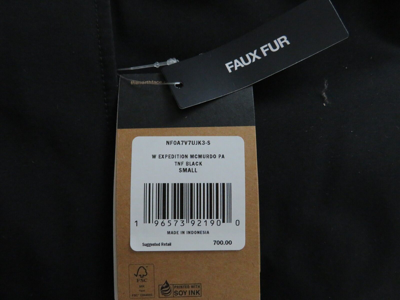 Pre-owned The North Face Womens S-m-l  Expedition Mcmurdo 700-down Warm Parka Jacket Black In Tnf Black