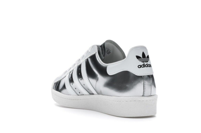 Pre-owned Adidas Originals Adidas X Prada Superstar Shoes Leather Trainers Silver Fx4546 | Us Size 4.5 - 11