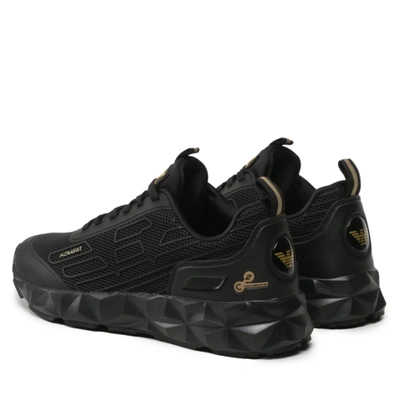 EA7 Pre-owned Shoes Sneaker Emporio Armani  Man Sz. Us 8 X8x154xk357 M701 Black