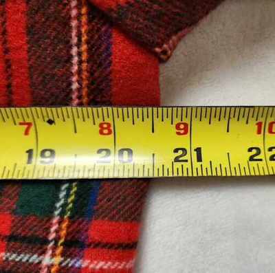 Pre-owned J.crew Factory Men's J Crew Factory Tartan Plaid Christmas Thompson Slim Fit Blazer Jacket In Red