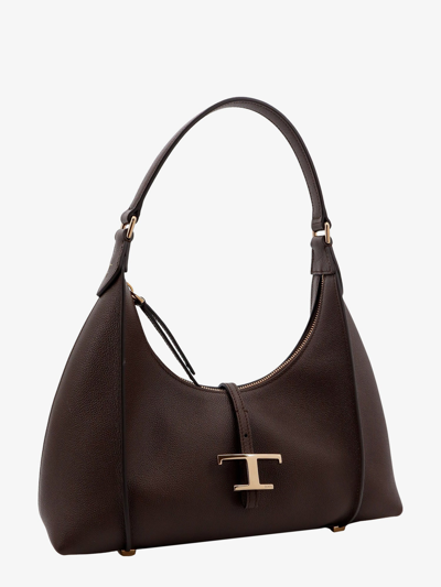 Shop Tod's Woman Shoulder Bag Woman Brown Shoulder Bags