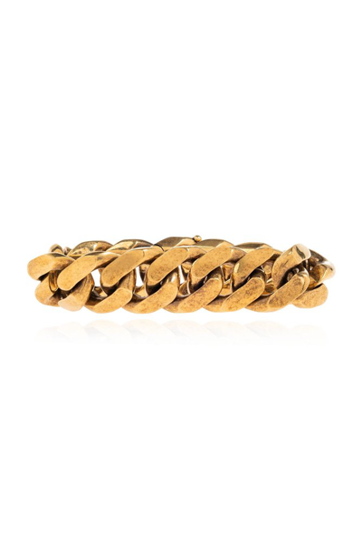 Shop Balenciaga Chain Bracelet In Gold