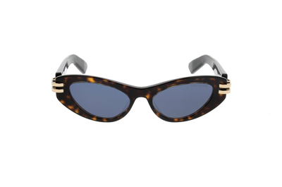 Shop Dior Eyewear Butterfly Frame Sunglasses In Multi