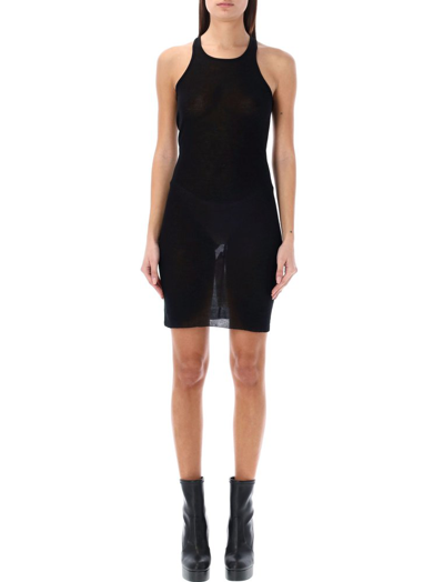 Shop Rick Owens Tank Mini Dress In Black