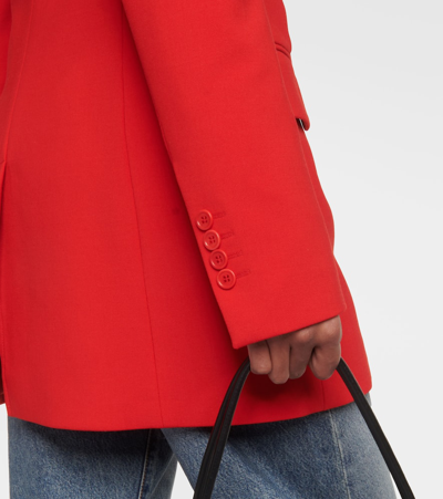 Sportmax Vischio Double-breasted Jacket In Pink