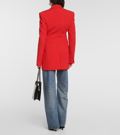 Sportmax Vischio Double-breasted Jacket In Pink