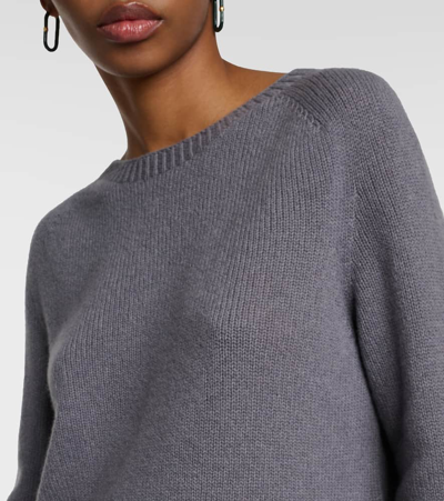 S Max Mara Georg Wool-blend Sweater In Grey