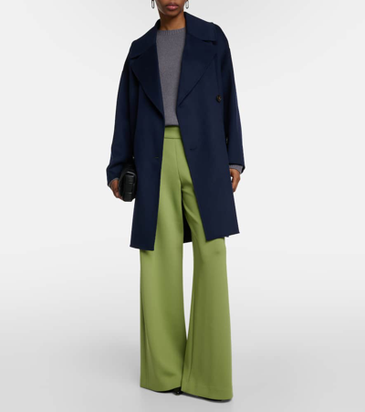 S Max Mara Georg Wool-blend Sweater In Grey
