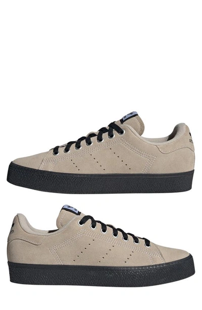 Shop Adidas Originals Stan Smith Sneaker In Beige/ Core Black/ Gum5
