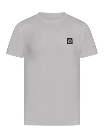 Shop Stone Island T-shirts In Grey