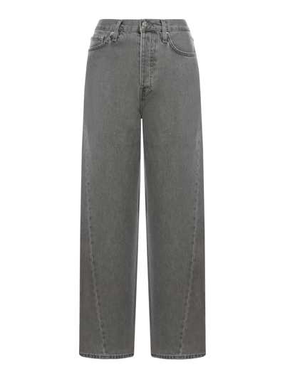 Shop Totême Jeans In Grey