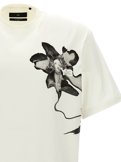 Shop Y-3 'gfx' T-shirt In White