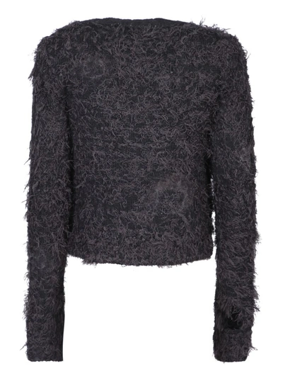 Shop Acne Studios Wool-blend Sweater In Black