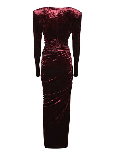 Shop Alexandre Vauthier Red Maxi Dress