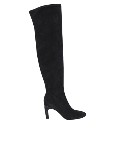 Tory Burch Women's High Heel Over The Knee Boots In Black